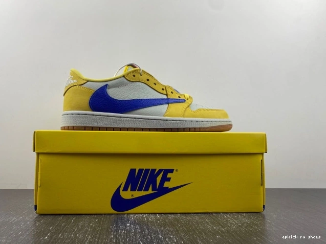 Rep 1 Jordan Travis x Scott Low Air OG Canary DZ4137-700 0701